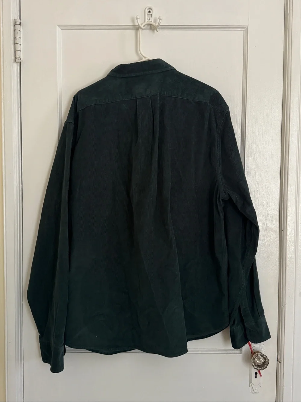 J. Crew Dark Green Corduroy Shirt Jacket